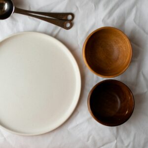 Serving platter with bowls